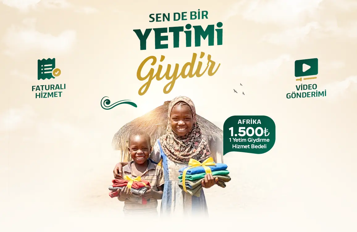 Yetim Giydirme Bağışı